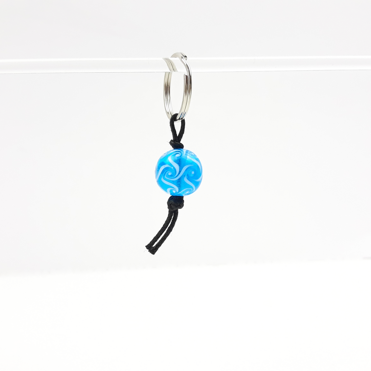 Wirbel Zipper helltürkis